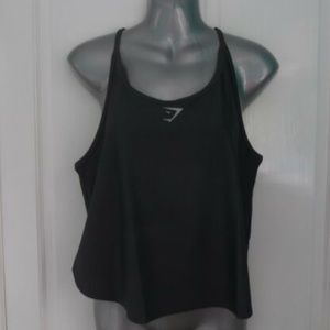 Gymshark reversible contrast crop vest